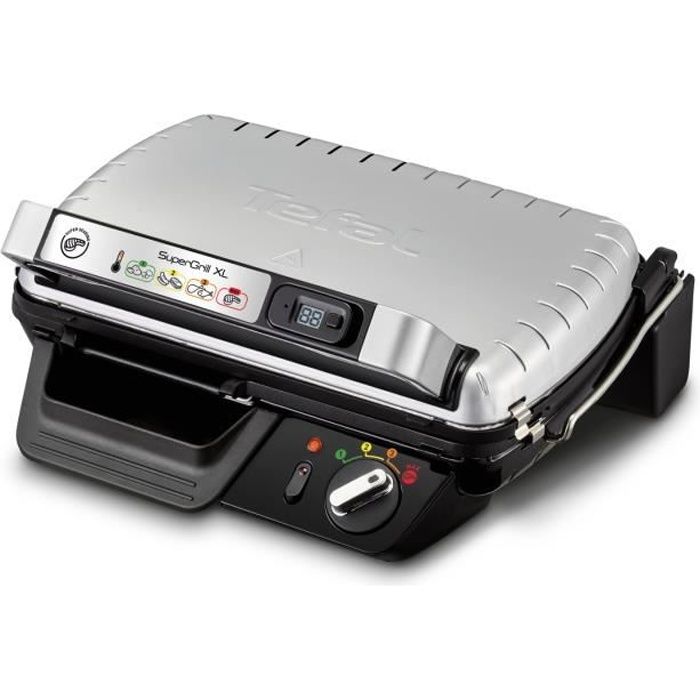 Grill électrique - Tefal - GC461B - 2400 W - Surface de cuisson 718 cm² - 2 ans de garantie
