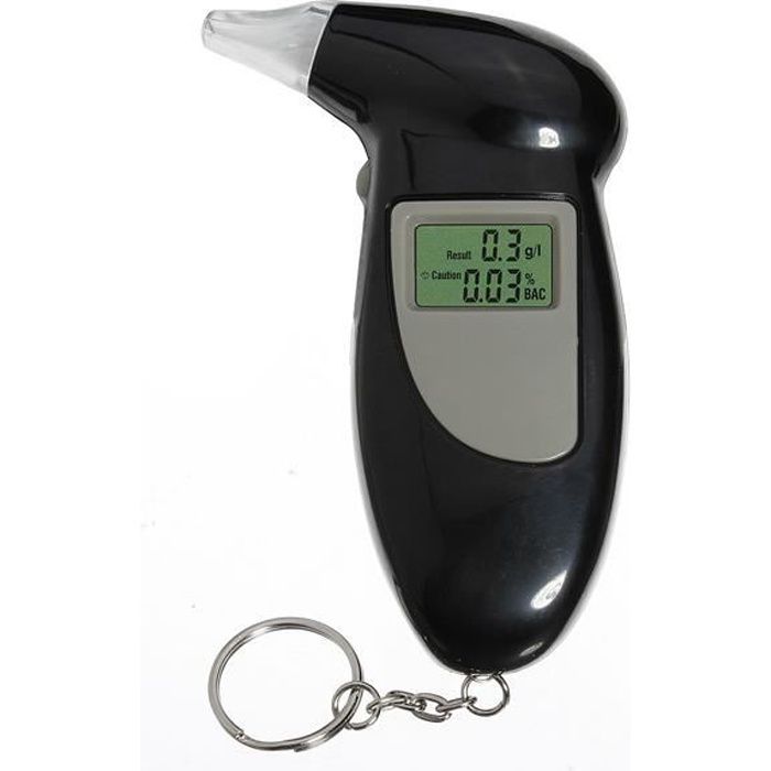 TEMPSA Professional Éthylotest Alcootest Testeur Digital Écran LCD