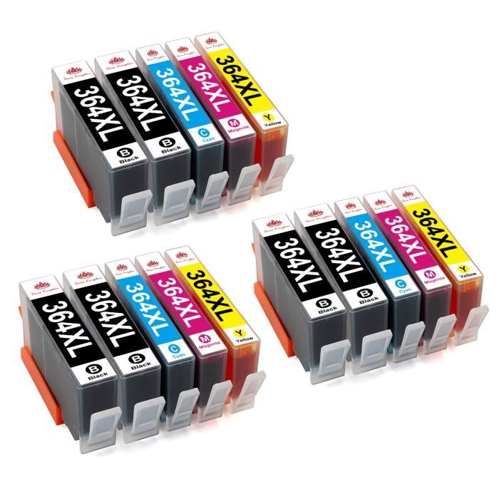 4 CARTUCCE 364XL CON CHIP PER HP OFFICEJET 4620, 4622, 4622 E ALL - Foto 3