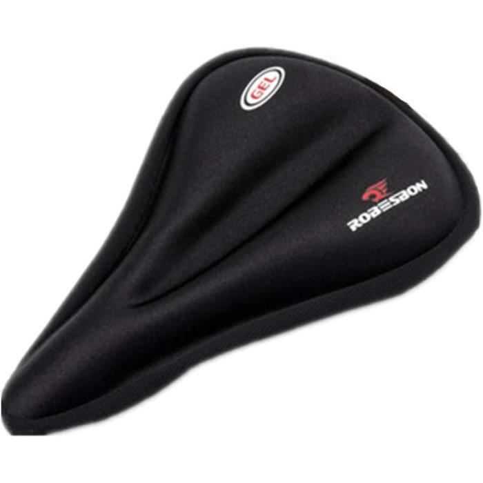 Housse De Selle De Vélo - Housse De Siège De Vélo Rembourrée En Cuir Pu