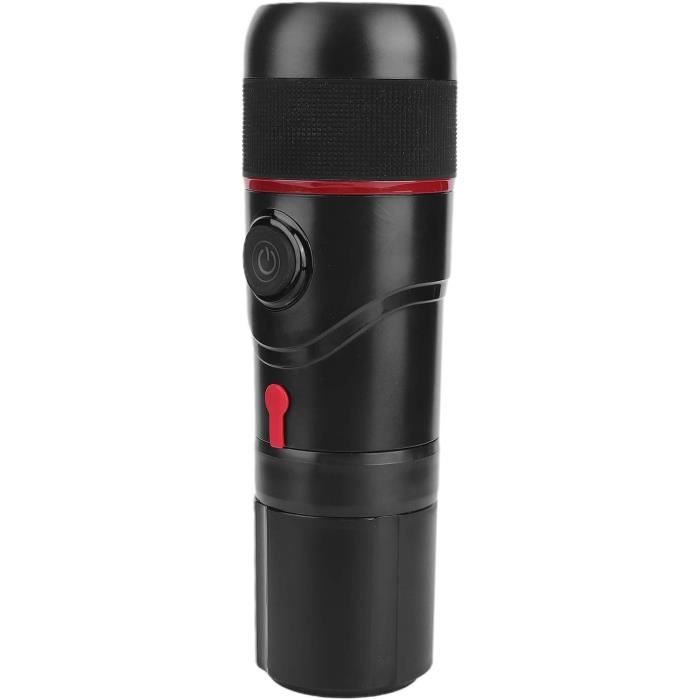 ICARE Machine a Cafe Portable, Cafetiere Portable Expresso 3-en-1, 20BAR Pression, Charge USB/Voiture, avec NS/DG Capsules et Café Moulu, pour Camping, Randonnée et Voyages (Blanc