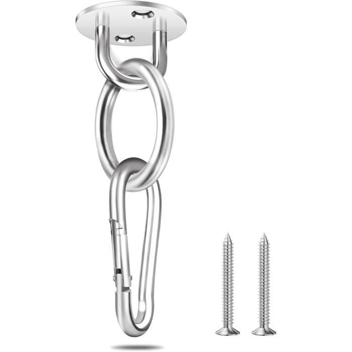 Crochet De Plafond En Acier Inoxydable Support De Plafond 500kg Capacite 180rotation Suspension 78807525