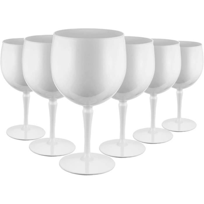 Lot De 6 Verres à Vin Blanc La Raclette - Ballon à Pied