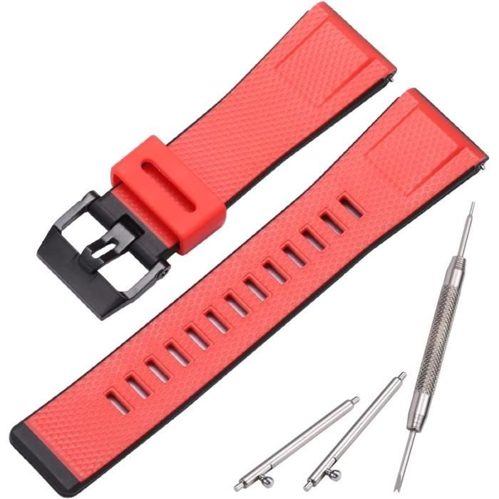 MCXGL Cinturino in resina per uomo Casio G-Shock GA-2000 PRG-600 650 PRW- 6600 - Cinturino sportivo impermeabile da 24 mm, 24mm