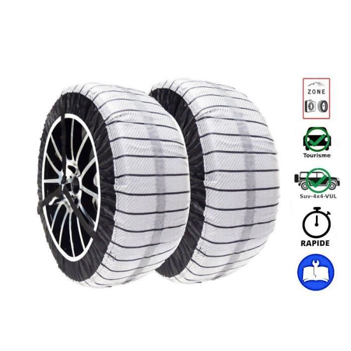 Chaines neige 9mm ECO 55 - 185 65 R14, 165 65 R15, 175 60 R15, 185 55 R15,  - Cdiscount Auto