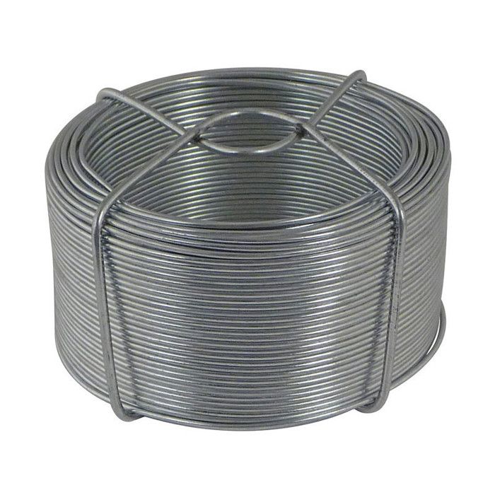 Fil D'attache En Acier Galvanisé Plastifié Pour Grillage Ou Autre - 50 M X 1.5mm - Vert - Linxor