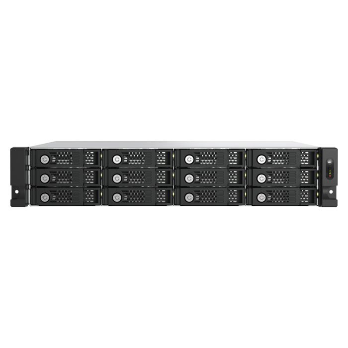 Boîtier de stockage - QNAP - 12-bay 2U - SATA - PCIe - 6 Gbit/s ...