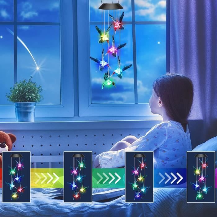 Moteur Solaire Pour Carillon éolien - Rotatif 40-50 Tours/min, Support Jusqu'à 6 Livres, Sans Pile, Décoration De Jardin