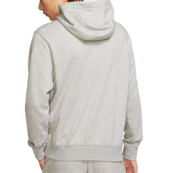 Sweat à capuche Nike Sportswear Club Homme Gris Manches
