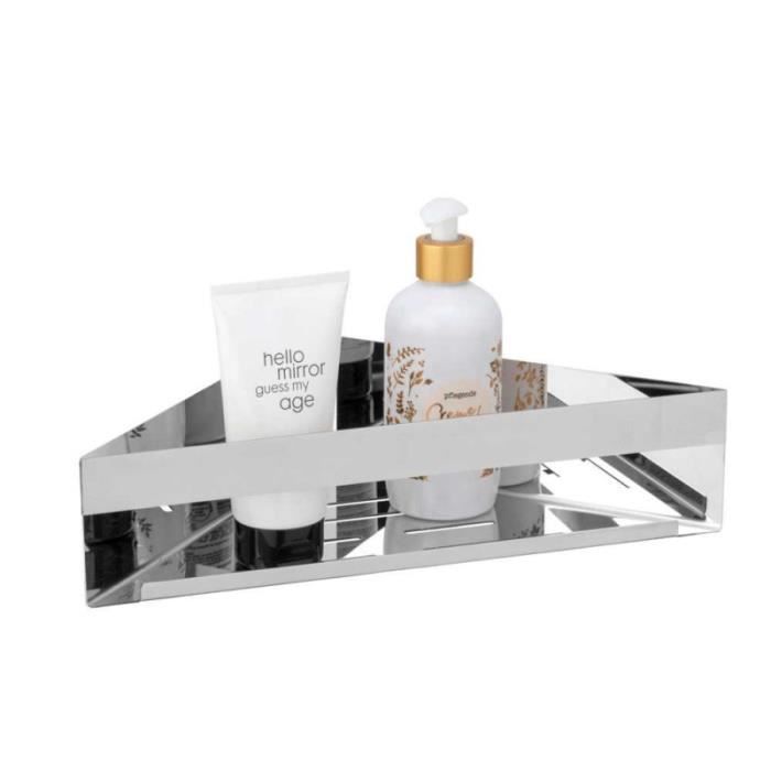 Etagère d'angle de douche - WENKO - Classic - 2 paniers - Fixation sans