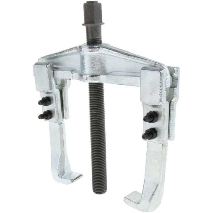 Kit 2 Extracteurs De Roulement Réglables - Arrache Moyeu Et Bras Essuie-Glace En Acier