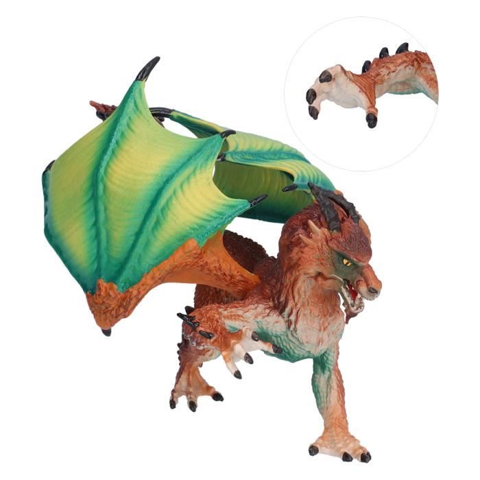 Bullyland 75593 Figurine Dragon Volant Vert - Figurine Réaliste Pour Enfants