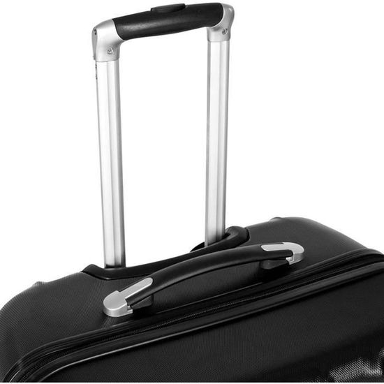 Set de 3 Valises Rigides Légeres à 4 roulettes,55cm+ 65cm + 75cm,bleu