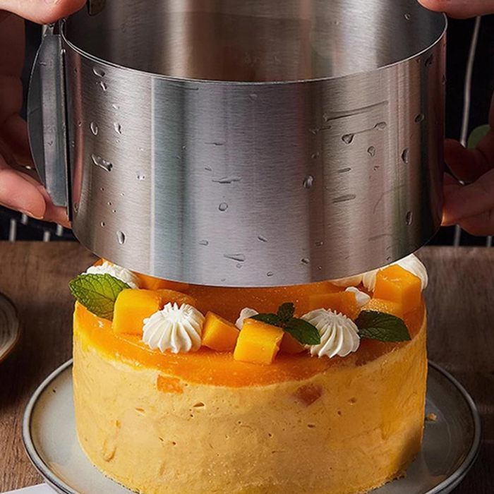 Cercle A Patisserie Ksvaye Rond En Acier Inoxydable 15-30cm Anneau