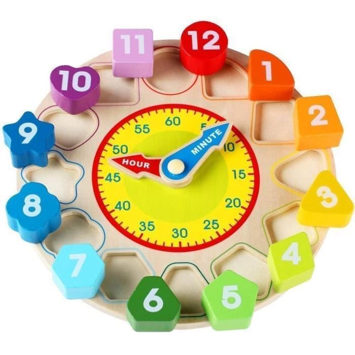 Calendrier éducatif en bois Mercredi et Patati - Le petit Souk