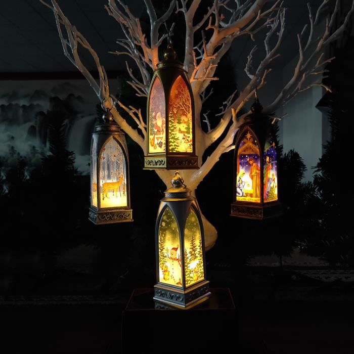 LED Faux Flamme Lampe Effet De Feu Décoration De La Maison Torche Lumière  pour Halloween Prop Partie - Cdiscount Maison