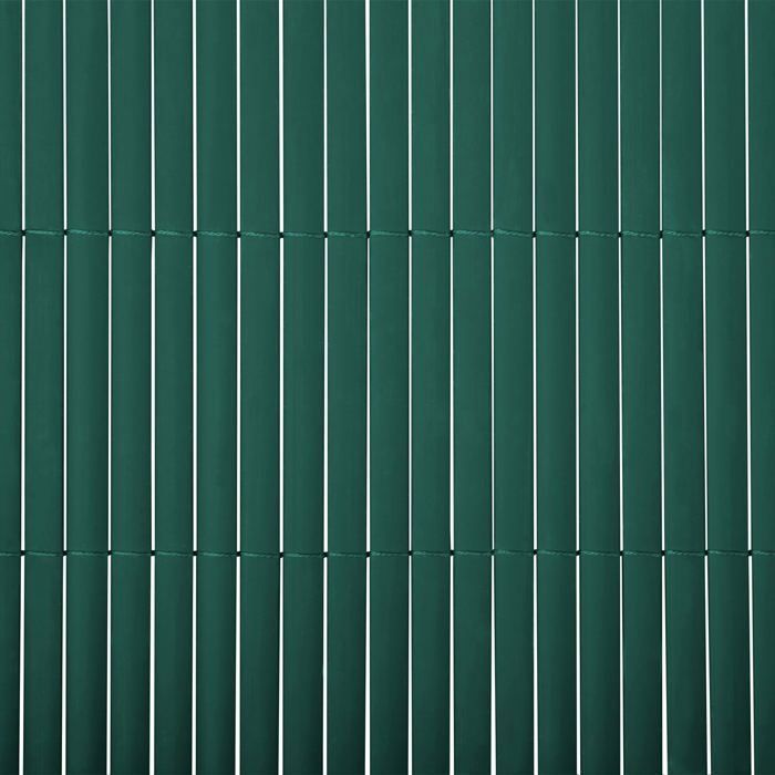 Canisse PVC Brise-vue Cecaylie 80x300cm - Vert Renforcé 4 Poids | Anti-UV Et Anti-moisissure