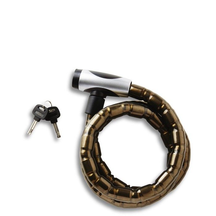 Antivol à Disque Pour Moto Et Vélo - Kit Avec Corde Et Clé | Haute Sécurité, Anti-levier, étanche | Pour Frein à Disque