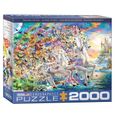 Puzzle 2000 pièces - EUROGRAPHICS - Licorne fantasy - Fantastique - Adulte - Coloris Unique-3