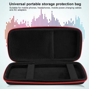 Étui De Transport Pour Disque Dur Externe 2,5″ – Dimensions Intérieures 13x9x3 Cm – En EVA Et Nylon – Fermeture Éclair Rose