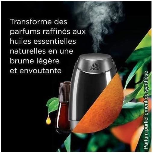 Air Wick Lot De 3 Recharges Diffuseur D'Huiles Essentielles Essential Mist  Parfum Fleur De Citronnier & Mandarinier 20 Ml[H685] - Cdiscount  Electroménager