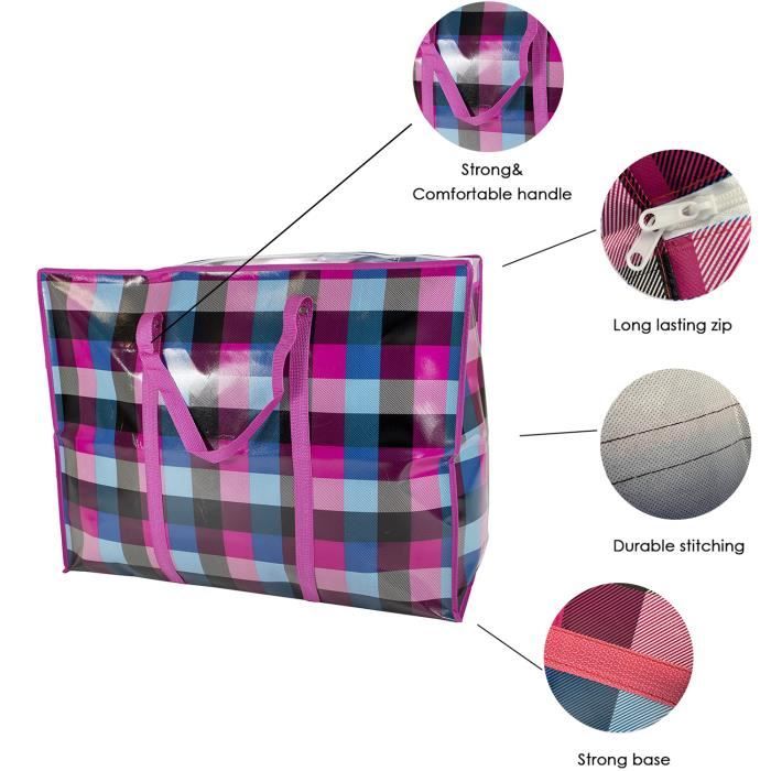 Sac Fourre-tout En Maille Léger Et Spacieux - Pour Jouets, Plage, Gym, Voyages - Dimensions : 18 X 18 X 30 Cm