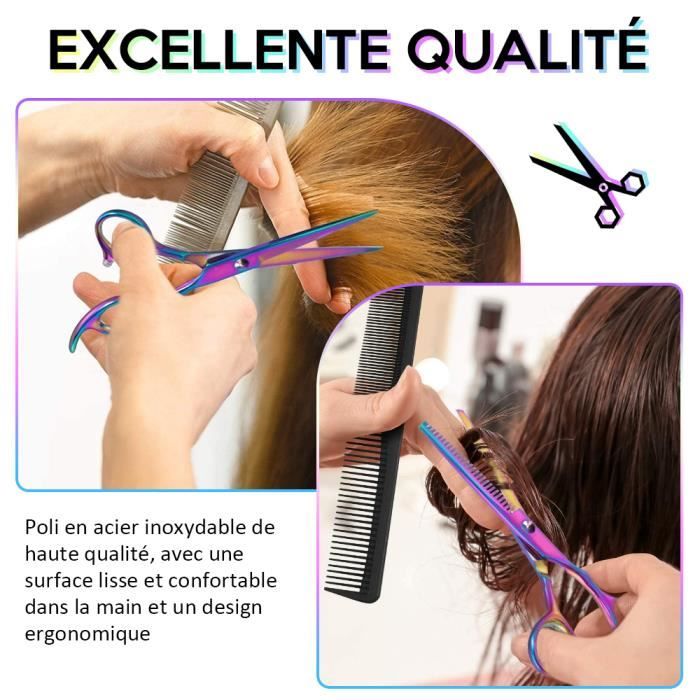 Kit de coupe de cheveux professionnel pour hommes, femmes et