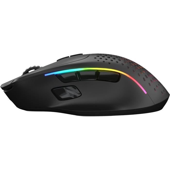 Glorious Model I 2 Wireless Souris Gaming Sans Fil - 75g Légère, 9 Boutons RGB, 26K DPI Blanc