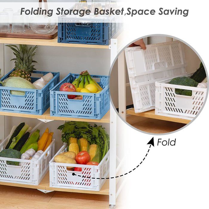 Lot De 3 Caisses De Rangement Pliables 30L - Noir, Empilables, Plastique Solide - NEUVES