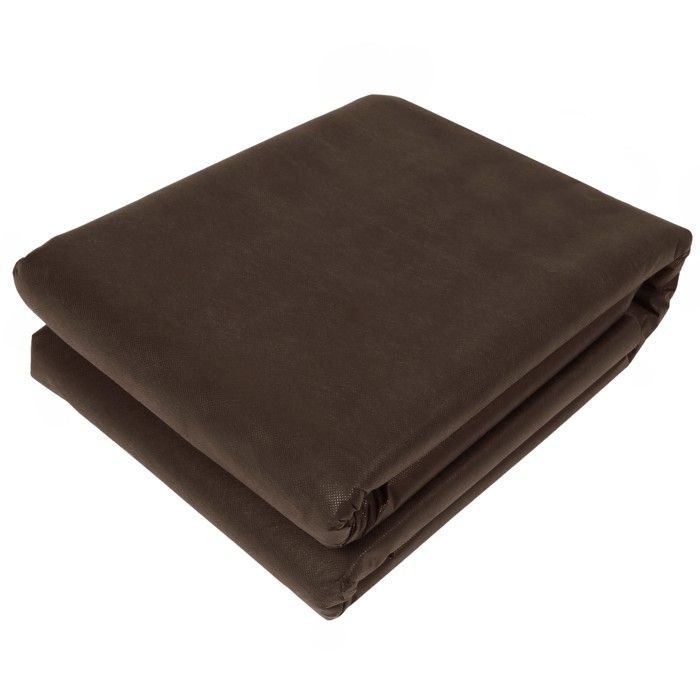 Toile De Paillage DEKUDÙ - Anti Mauvaises Herbes 50m X 1m - Tissu Géotextile Marron UV