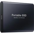 Disque Dur Externe2TB Portable Type C  Mini  SSD à Corps SSD Ultra-Mince Transmission à Grande Vitesse Usb 3.0-0