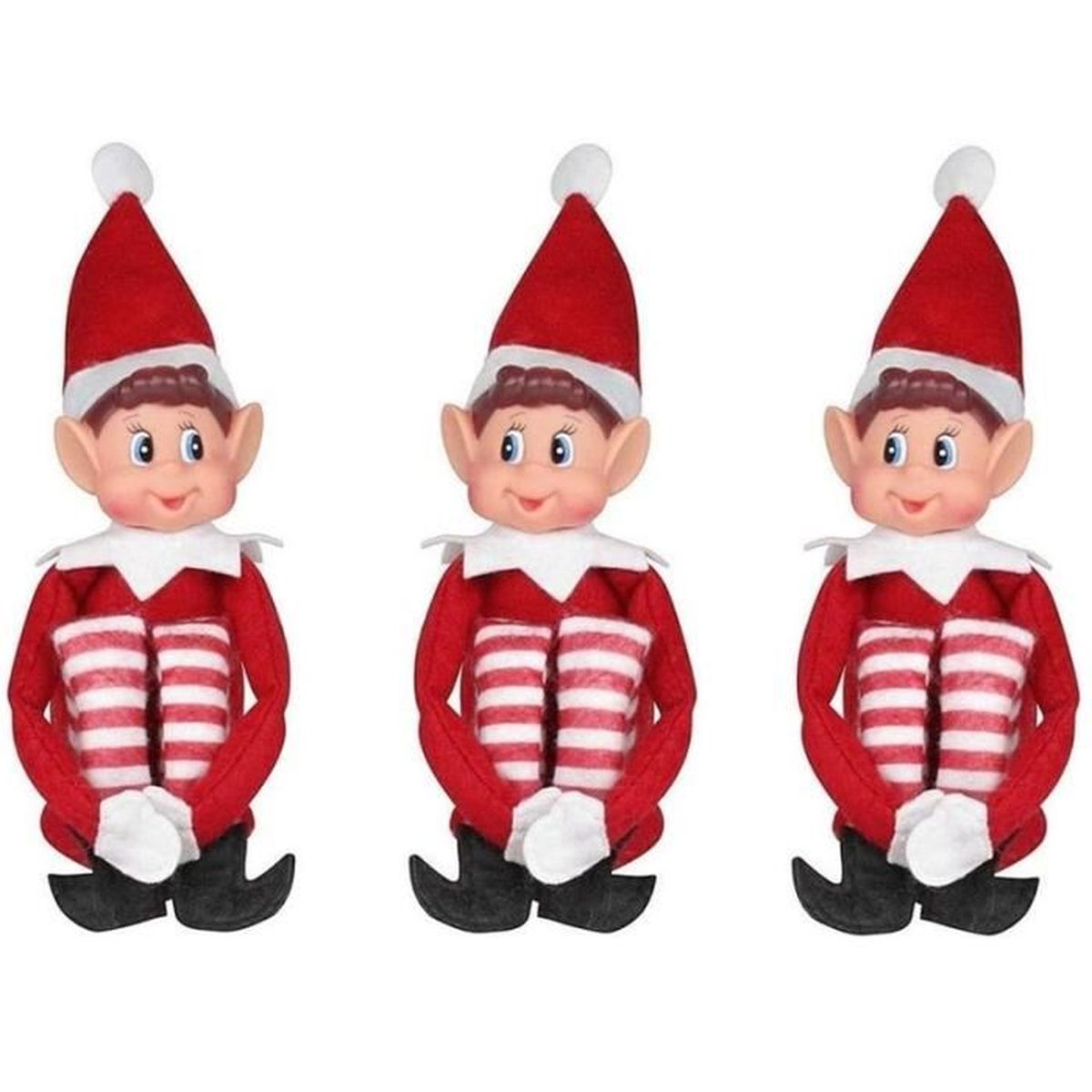 Bonnet De Père Noël En Peluche Vert Pour Adulte - Chaud, Souple, Pour Fête, Cosplay, Photo (Taille Unique) - 6