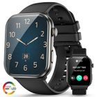 IOWODO Montre Connectée Homme 1.96" Sport Smartwatch avec Appel Bluetooth Assistant Vocal SpO2 100+ Sports 5M Étanche Android iOS