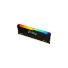 KINGSTON TECHNOLOGY Mémoire RAM - KINGSTON - FURY Beast - RGB - 16 Go - DDR4 - 3200 MHz CL16 - (KF432C16BB2A/16)