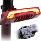 SODIAL MEILAN X5 Feu ArrièRe de VéLo Intelligent avec Clignotants et Feu de Freinage Automatique Feu ArrièRe de VéLo TéLéCommandé Sans Fil