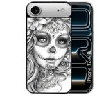 TAPERSO Coque noire pour IPHONE AIR motif mort calavera tatoo