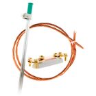 Kit de mise à la terre - ZENITECH - Complet avec piquet, câblette et barrette de coupure