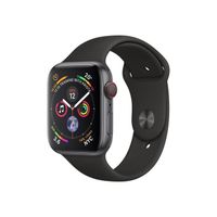 Apple Watch Series 4 (GPS + Cellular) 40 mm espace gris en aluminium montre intelligente avec bande sport fluoroélastomère noi36