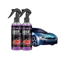 2Pcs Spray De Revêtement Rapide Pour Voiture 3 En 1 À Haute Protection,High Protection Quick Car Coating Lavage Répare Facilement
