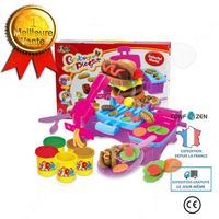 CONFO Plasticine moule outil d 'enfant Cadeaux de Noël pour enfants Barbecue machine,Jouets éducatifs Play House