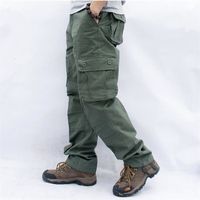 Pantalon cargo homme - Salopette à poches multiples pour militaire - FR47HN