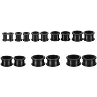 Achat Bijou Ecarteur Plug Noir En Acrylique à Nacre Grise