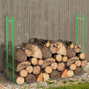 Abris bûches pour bois de chauffage - Range buche & bucher extérieur -  Cemonjardin