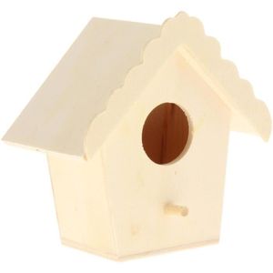 Nichoir en bois nichoir en bois nids doiseaux boîte de reproduction suspendus maison doiseau fournitures pour animaux de compagnie pour perroquets perruche petits oiseaux suspendus jardin cour déco 