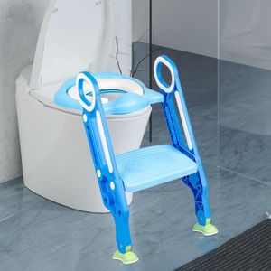 RÉDUCTEUR DE WC Réducteur de WC pour enfant - Siège de toilette - Bleu - Poids jusqu'à 15 kg - A partir de 12 mois