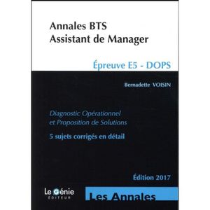 Popular Of 5 dops pour sentrainer epreuve e5 du bts assistant manager EBook Images