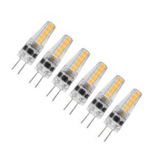 AMPOULE - LED PAR - Ampoules LED G4 Lot de 12 Ampoules, Ampoule à intensité Variable Blanc Chaud 3000 K, 3,8 Cm G4 200 Lm bricolage baladeuse