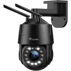 CAMÉRA IP Ctronics PTZ Caméra Surveillance 8MP 5X Zoom Optiq