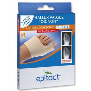 ORTHESE Epitact Corrective Hallux Valgus Nuit Taille L