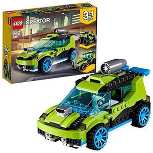 ASSEMBLAGE CONSTRUCTION LEGO Creator - La voiture de rallye - 31074 - Jeu 